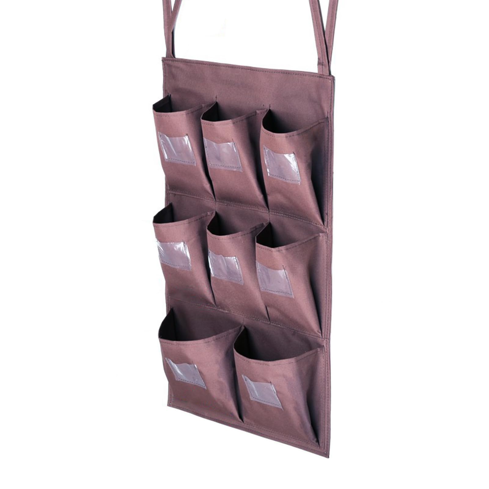 Replacement Janitorial Bag, Waterproof Thickened Commercial 8-Pocket Housekeeping Organizer, Fits Any Cart, Used for Material Storage Transport