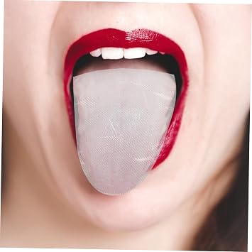 30 Pack Disposable Tongue Cover Chinese Medicine Protective Sleeve Taste-Proof Tongue Protector for All Ages Comfort Fit Oral Care Accessory