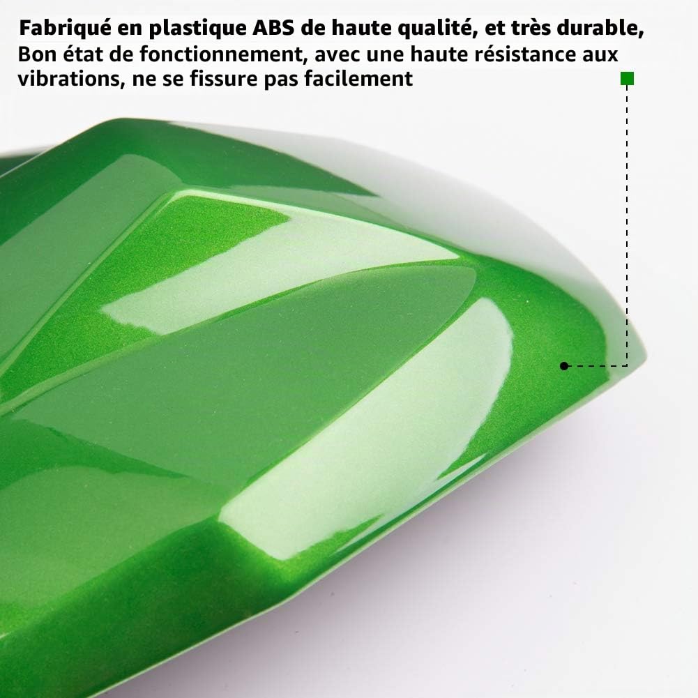 Moto Z900 Passager arrière Pilion Solo Seat Cowl Cover Carénage en ABS Dur Section arrière Bosse arrière pour Z H2 H 2 (2020-2023) Z HS SE (2021-2023) Z 900 Z-900 (2017-2023) (Noir)