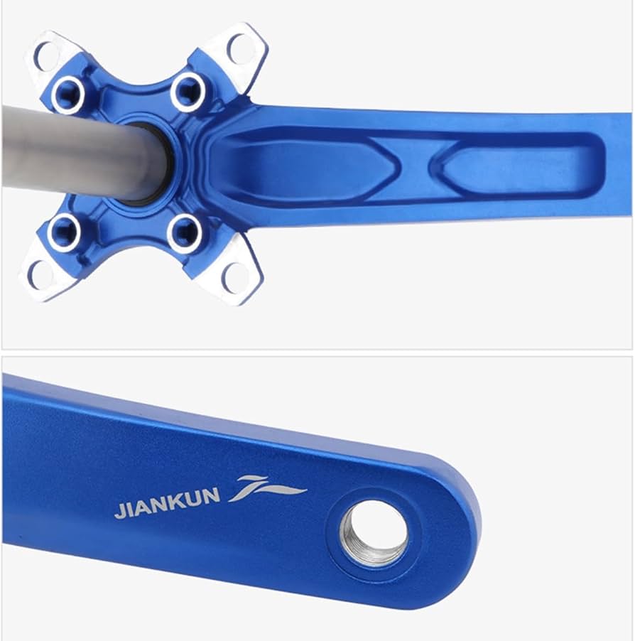 Amazon.co.jp: 170mm マウンテンバイク用クランクセット 104BCD中空一