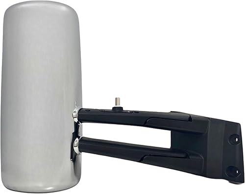 Spieg Reemplazo del espejo lateral del pasajero para Kenworth T680 T880 2014-2019 con revestimiento cromado calefactable ajustable (RH)