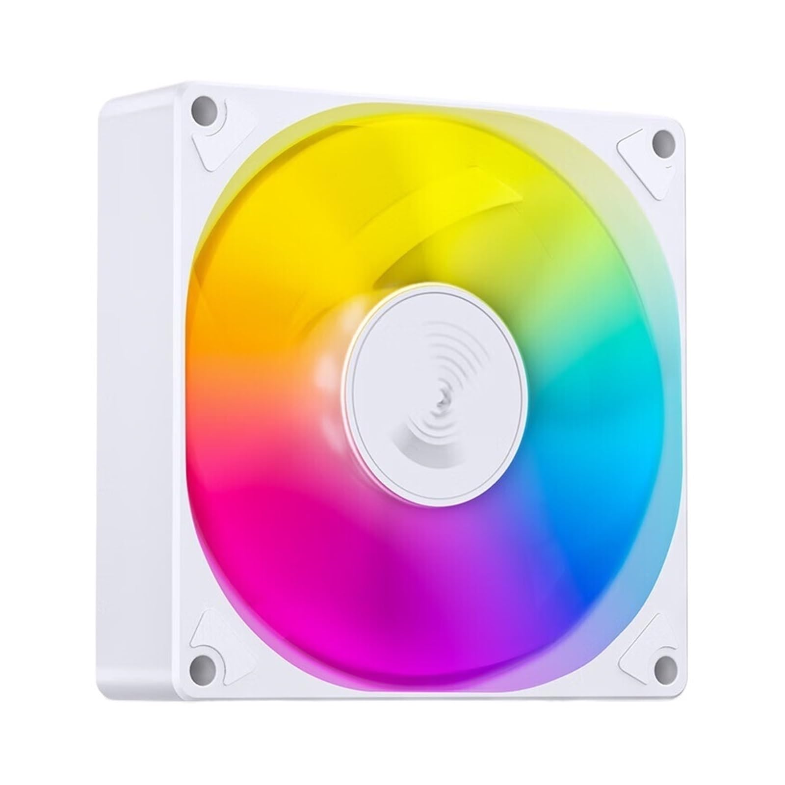 Ventilador de CPU 92mm ARGB JONSBO SL-925 Blanco con Control PWM 4PIN