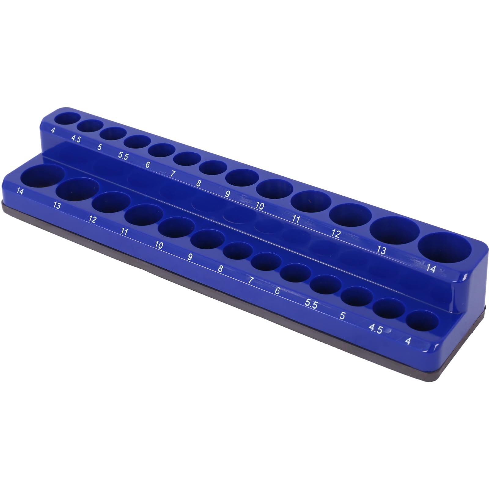 SPOFLYINN red and Blue One Size 6 Pieces Holder Kit Magnetic Organizer Set Includes 1/4