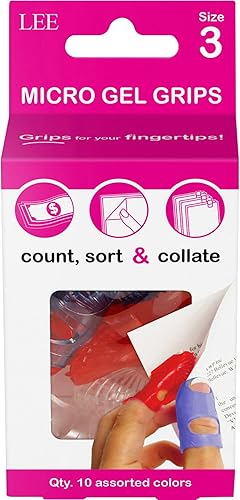 LEE Tippi - Puños de microgel para la punta de los dedos