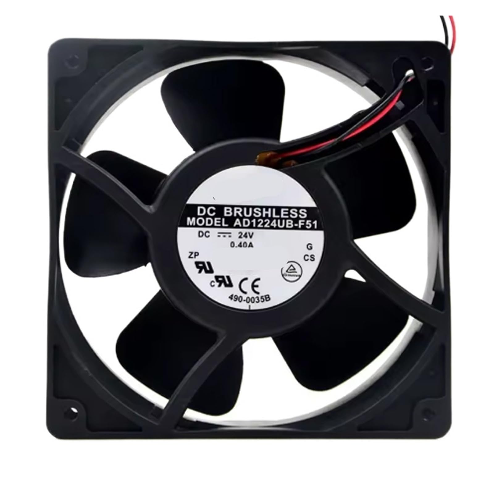 YMUGUEGH AQ1224MB/HB AD1224UB/HS-F51/F52 24V 12038 inverter fan(AD1224UB-F51 2wire)