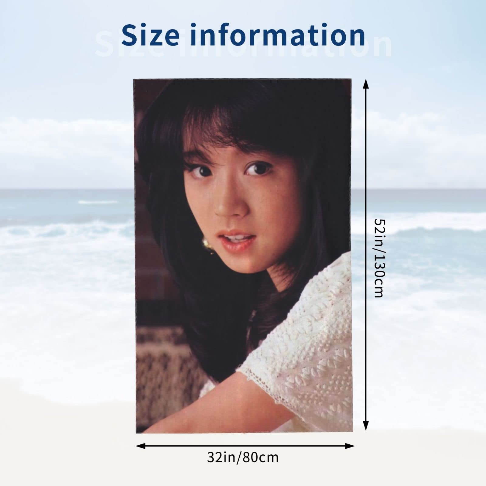 Amazon｜中森明菜 (2) 冬の家庭用 アニメプリント バスタオル 速乾