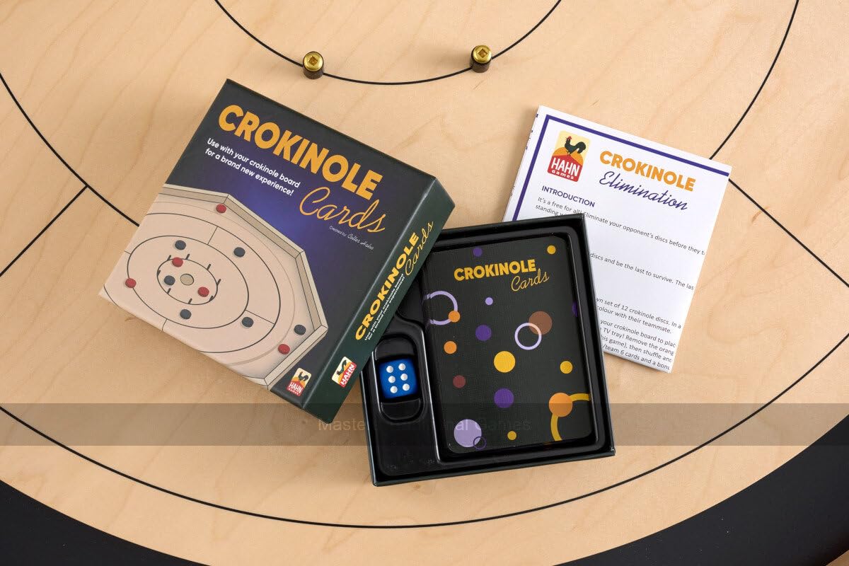 Tracey Crokinole Cards - Board and Discs Not Included