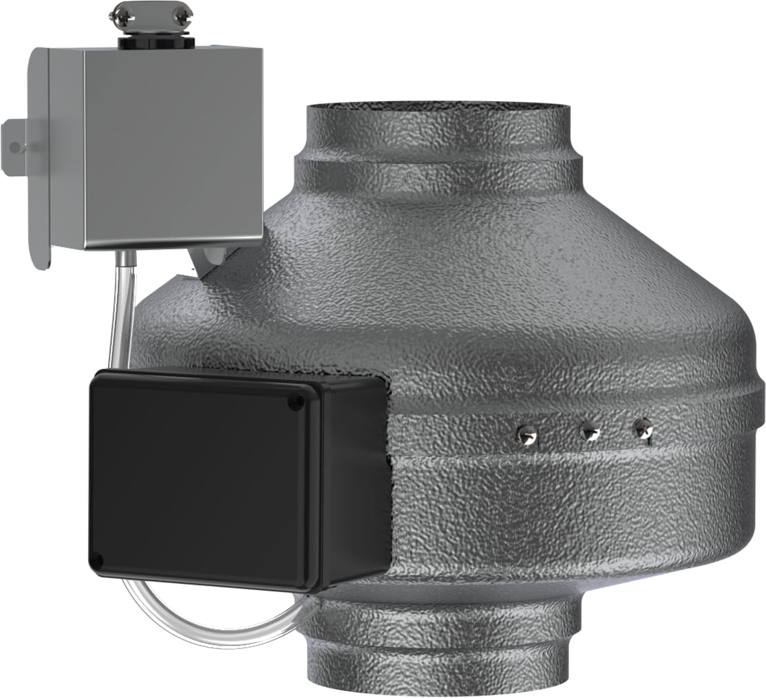 Birsppy Vortex 4 in. Powerfan Inline Duct Fan with Pressure