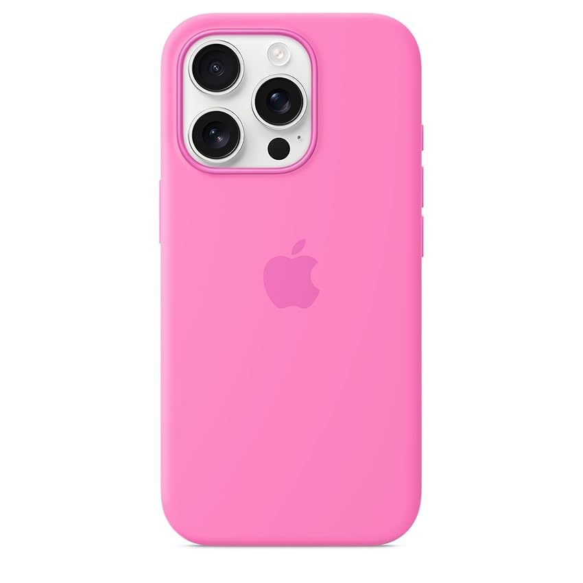 Apple Custodia MagSafe in silicone per iPhone 16 Pro - Rosa peonia ​​​​​​​