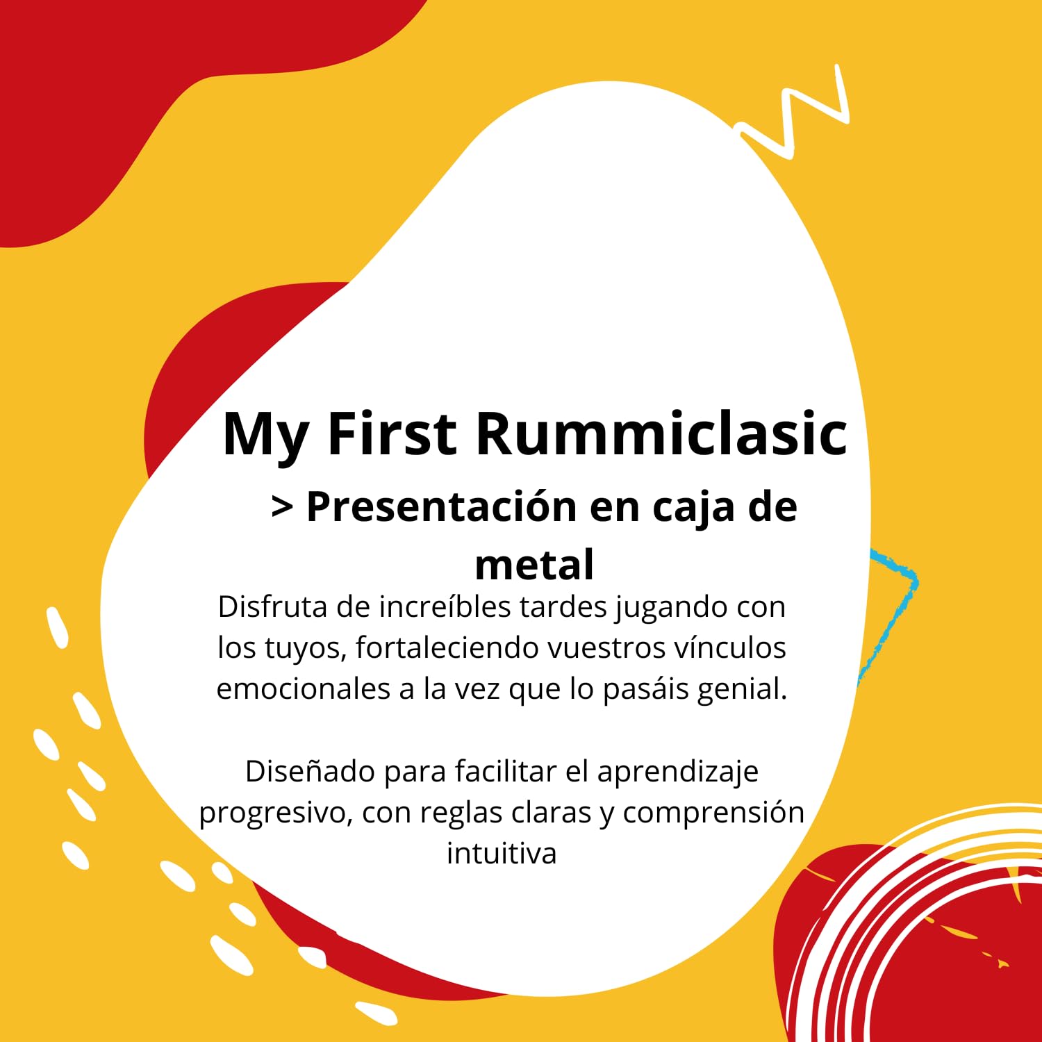 Cayro – My First Rummiclasic, Juego De Números Infantil Para Niños Y Adultos, De 2 A 4 Jugadores, Diversión En Familia