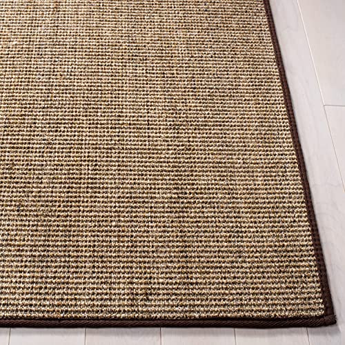 Martha Stewart Collection By Safavieh 6' X 9' Light Brown Msr9501T Farmhouse Sisal & Jute Area Rug #TOP2