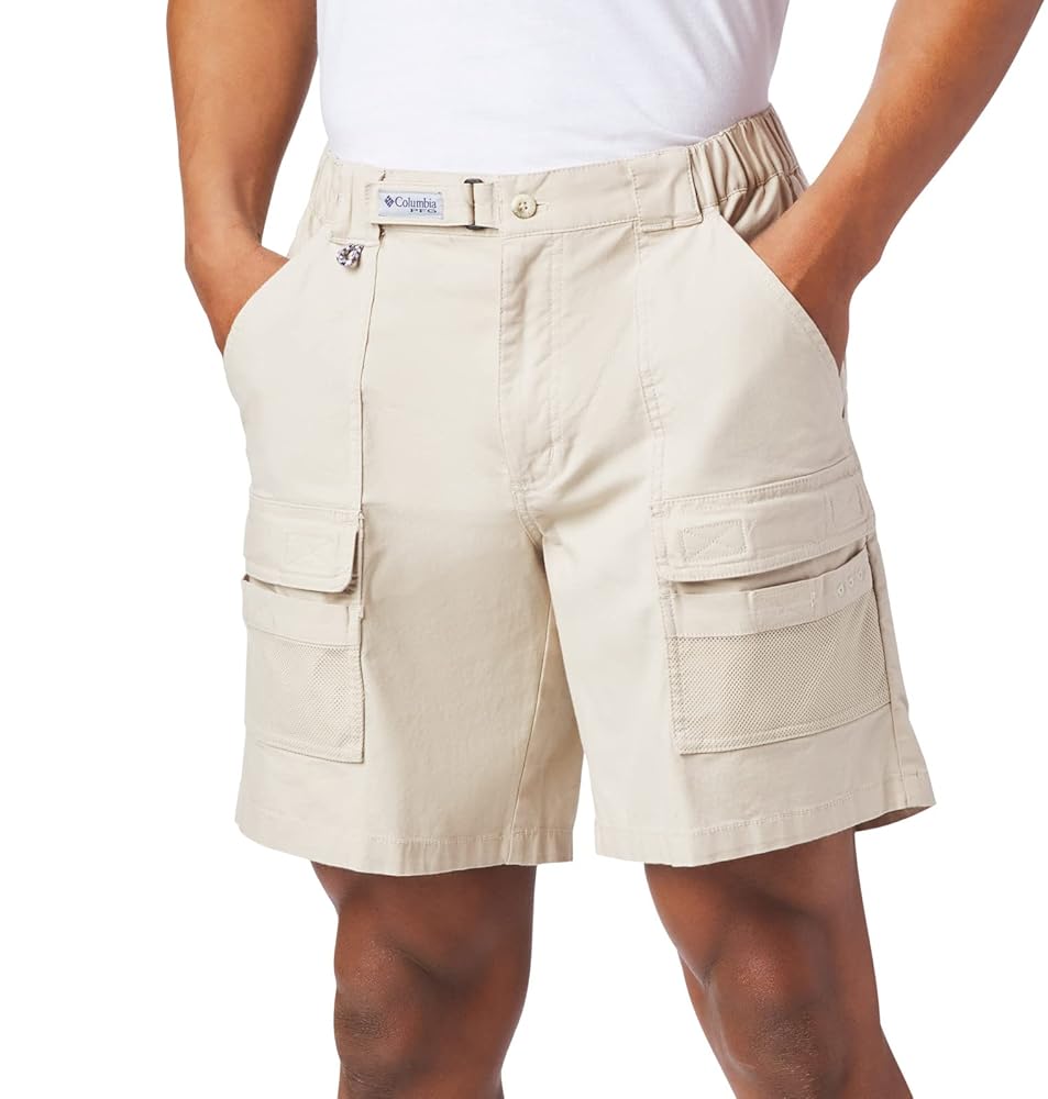 Columbia Men's Half Moon III Short, Fossil, Small x 6 at