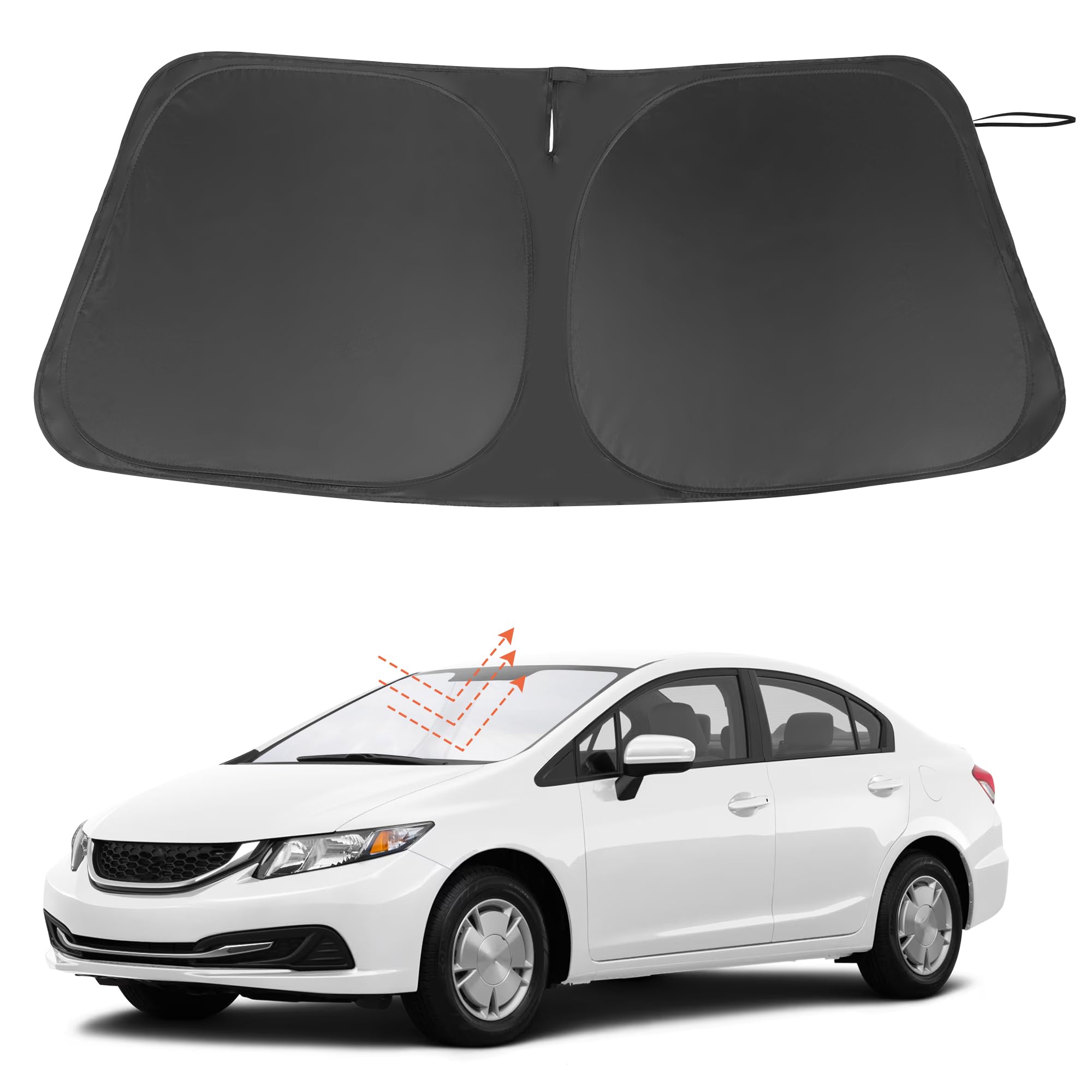 Windshield Sun Shade for 2012-2015 Honda Civic Accessories