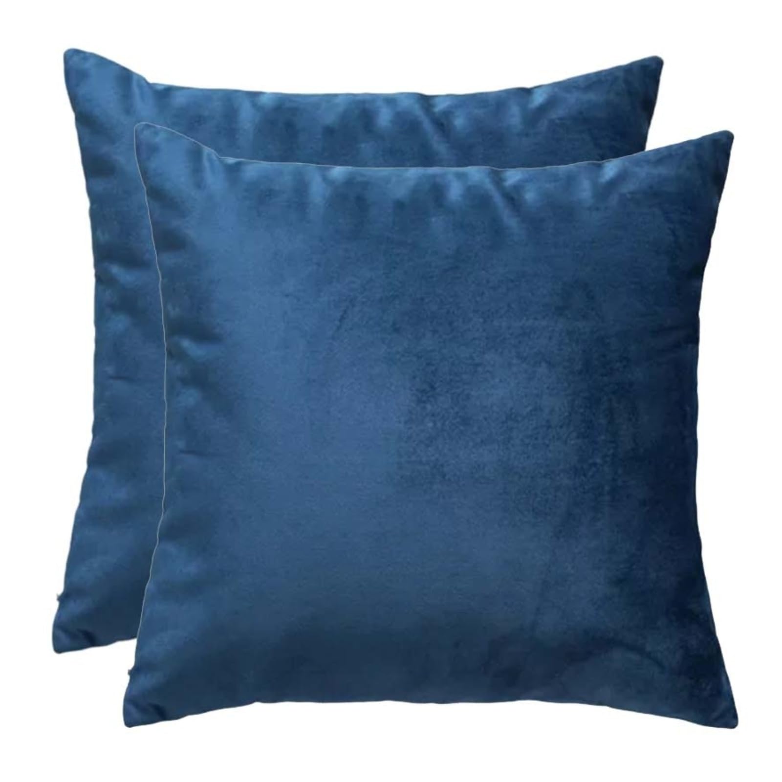 Throw Pillow Cases Set Of 2 Velvet Decorative Cushion Covers With Zipper｜Sofa Pillow Cases 12x20 18x18 20x20 24x24 Inch Couch Living Room Cushion Protector Cover
