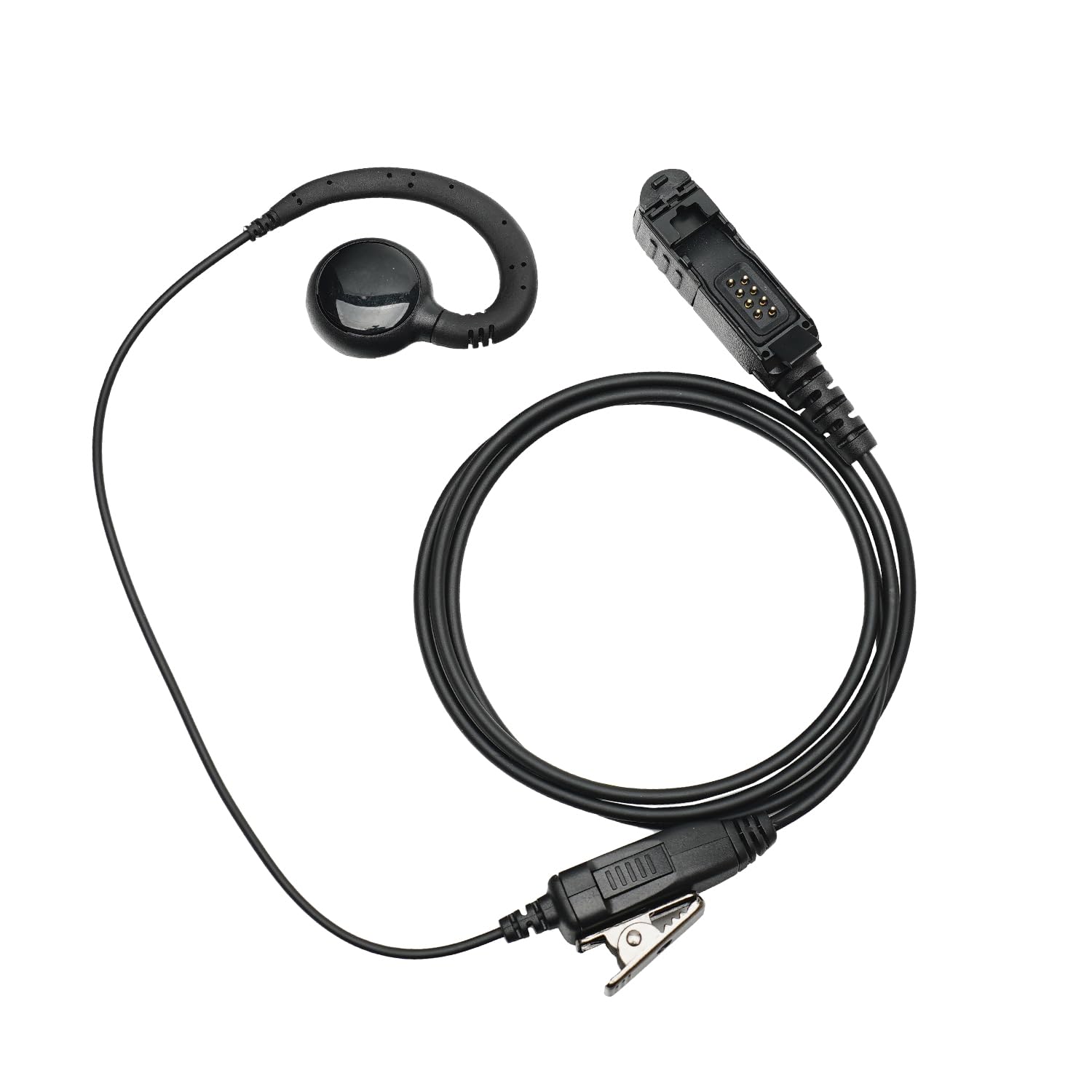Auricular Motorola XPR3300e que no se cae con diseño cómodo en forma de C 8