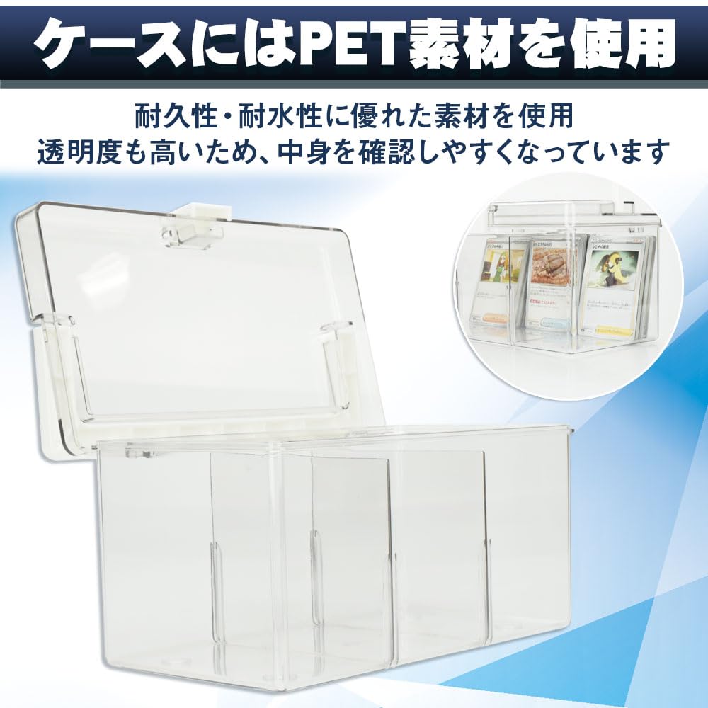 カードケース入れ 大容量 ハンドル付き 持ち運び 透明 多用途 515vkV+Cy3L._AC_UF350,