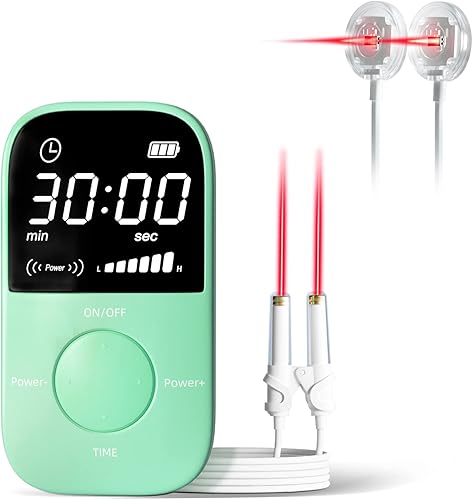 Dispositivo de terapia nasal de luz roja, dispositivo de luz roja de 650 nm para dolor de garganta nasal, dispositivo de terapia de luz roja nasal