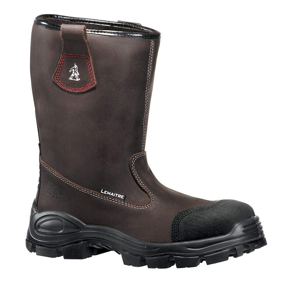 DESERT Botte marron foncé SEMELLE NOIRE
