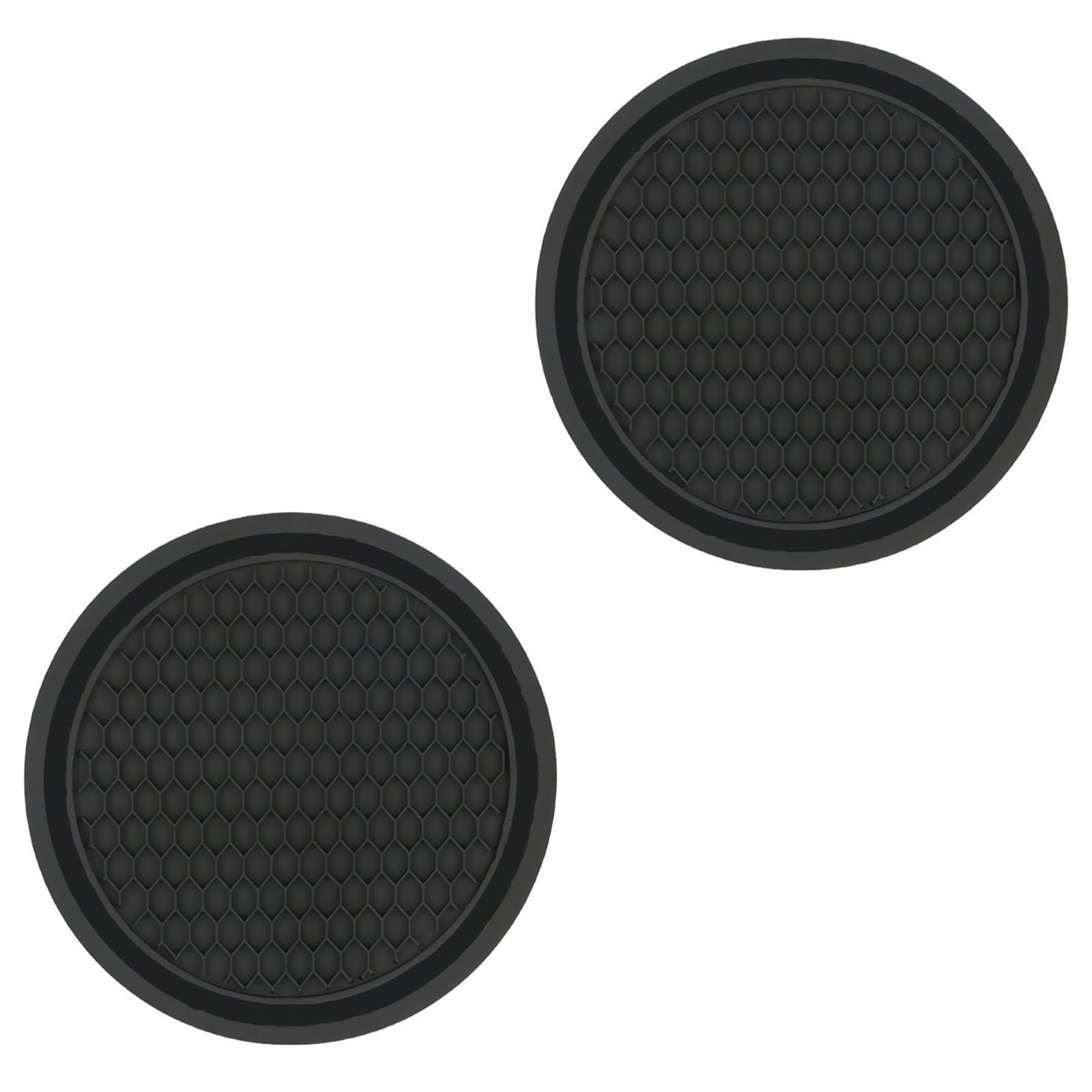 2Pcs Auto Cup Holders Liners Nonslip Shockproof Coasters Prevents Drink Spillage During Driving Car Interior Accessories Car Cup Coasters