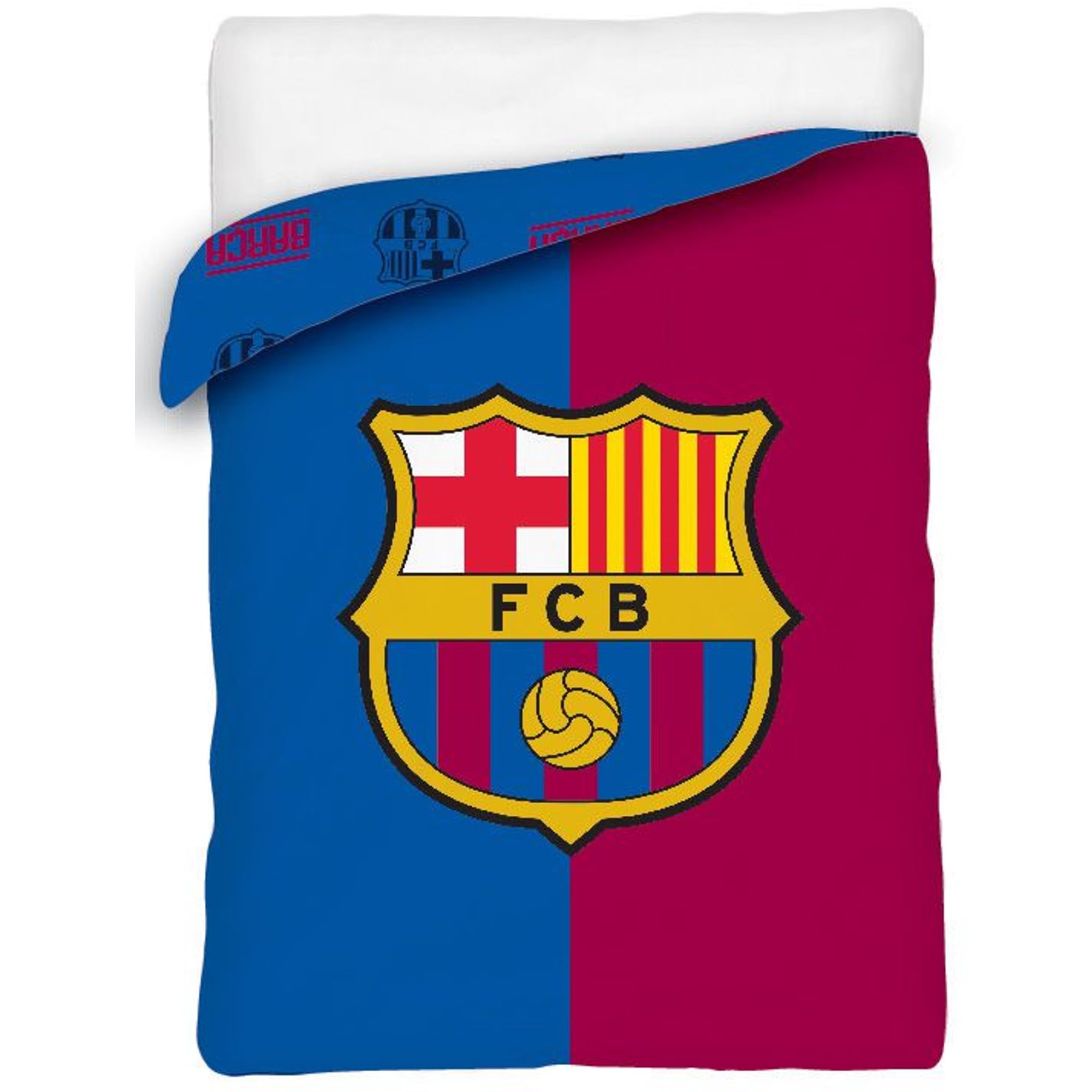 Dhestia Home - Edredón Nórdico F.C. Barcelona Cama 90 y 105 Medida 180x260 cm - Color ÚNICO, Talla Cama 90/105