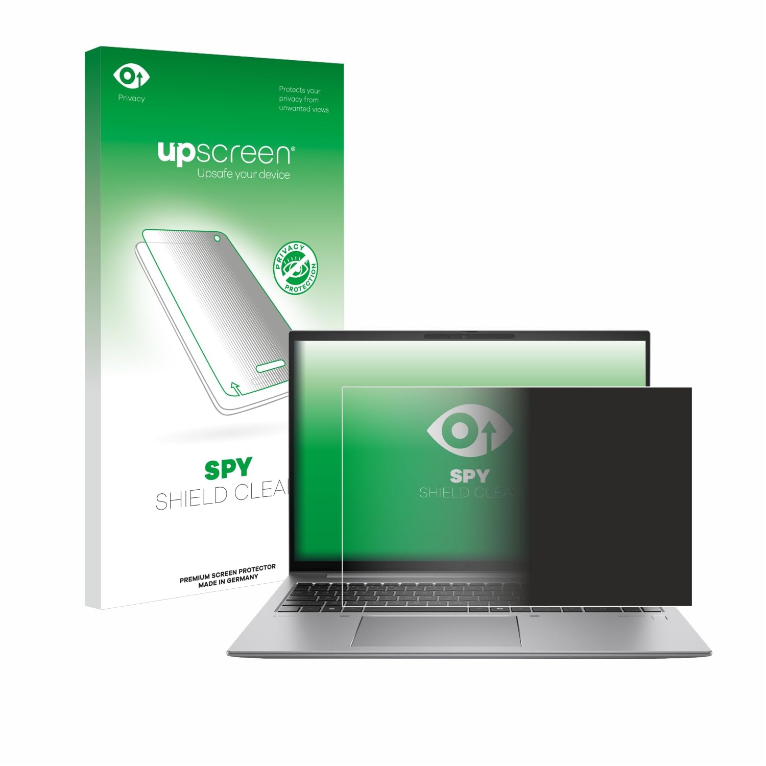 upscreen Anti-Spy Blickschutzfolie für HP Zbook Firefly 16 G11 Made in Germany, Privacy Screen Displayschutz-Folie [Sichtschutz, Blaulichtfilter]