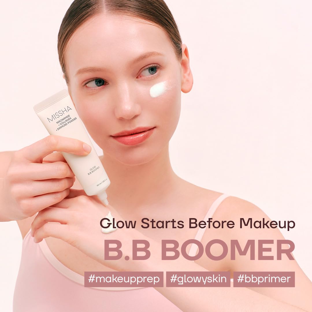 MISSHA M BB Boomer Primer - Korean Dewy Glow -2