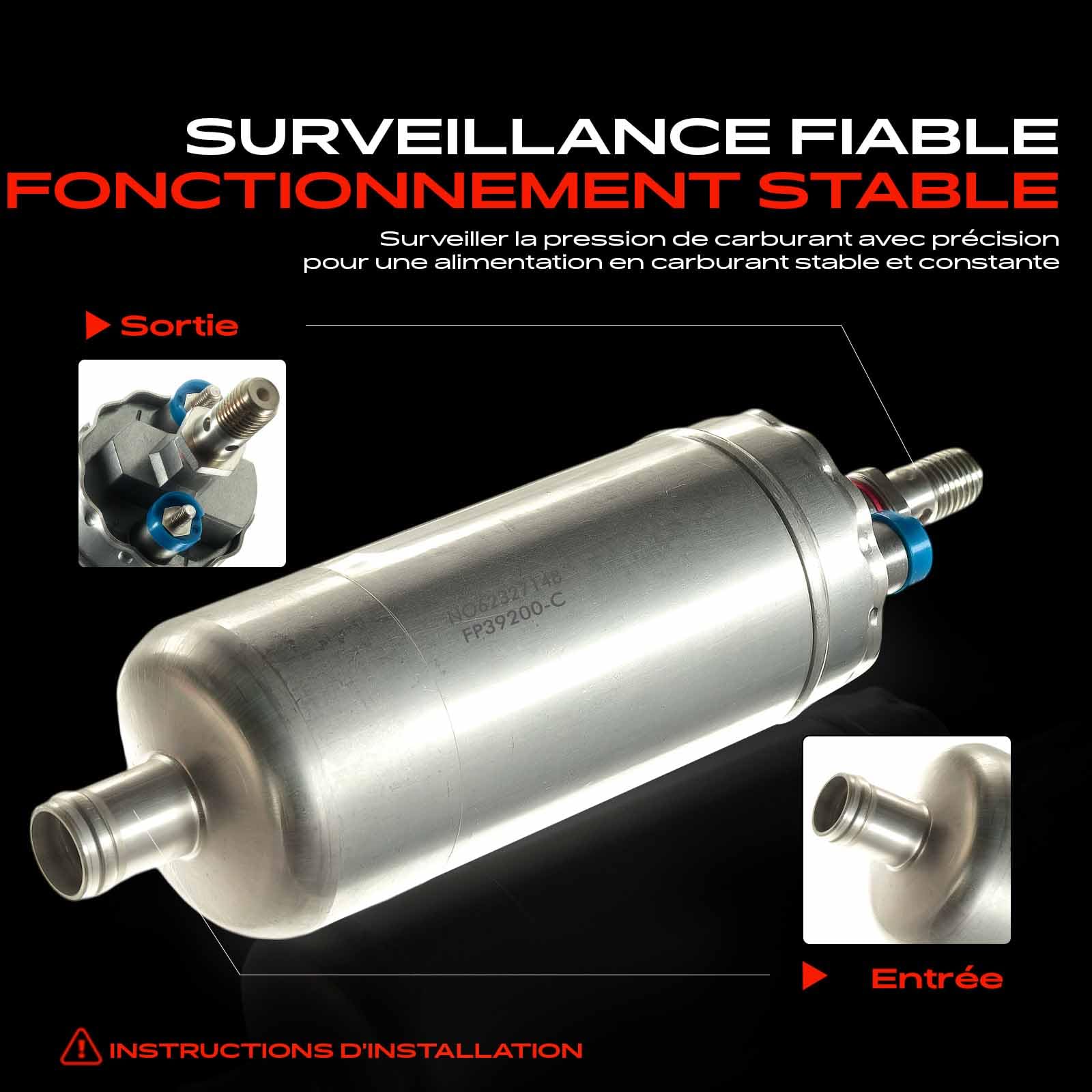 Frankberg Pompe à carburant, pompe à essence, groupe de pompage 0580254911