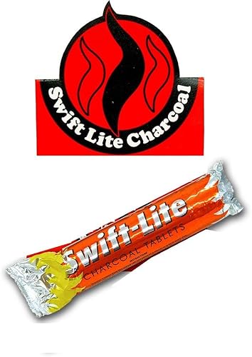 Swift-Lite - Carbón para quemar incienso, paquete de 10 discos