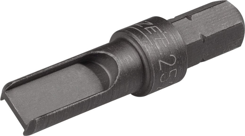HAZET 2528-1 35 mm Hexagon Solid VA Oil Drain Plug Special Screwdriver Bit - Multi-Colour
