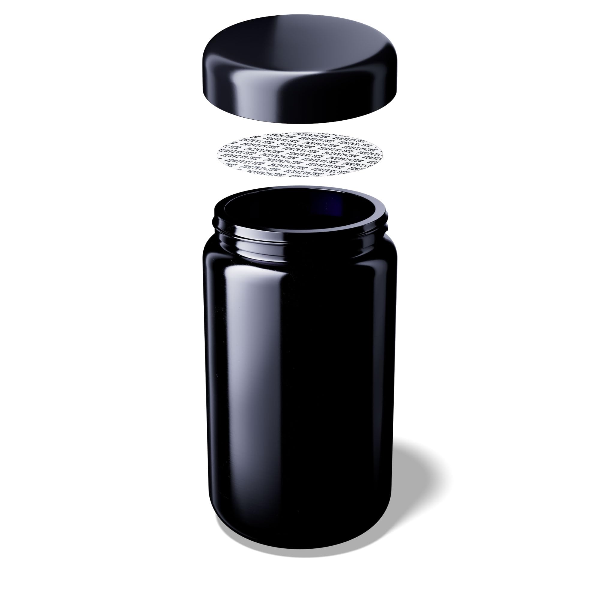 3x Miron Violettglas Dosen 500ml - UV-Schutz Für Vorräte