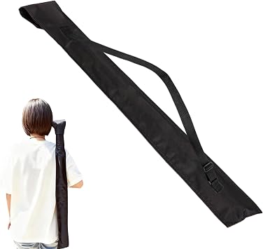Bansusu 1Pc Snooker Cue Case with Adjustable Strap Hook and Loop Closure