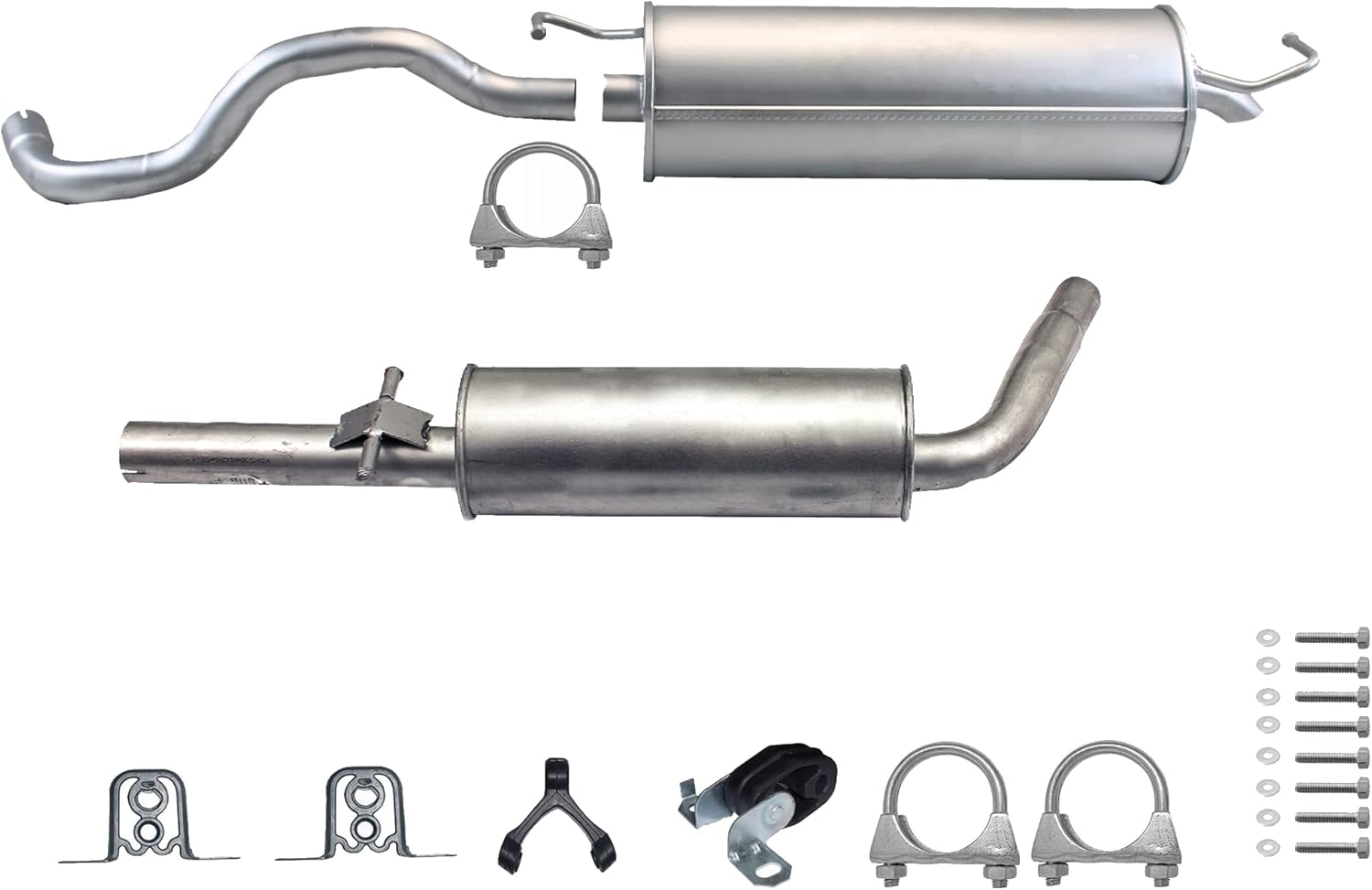 Kit D'Échappement Ferroz Pour VW T4 Transporter 2.0/2.5/1.9D/2.4D - Avec Catalyseur