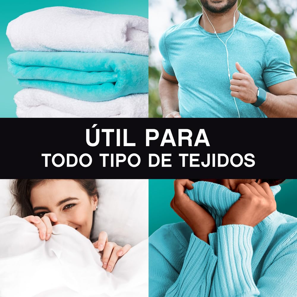 LENOR Unstoppables Perlas de Perfume para la Ropa, 61 Lavados (735g), Suavizante con Fragancia Fresca, Potenciador de Frescor