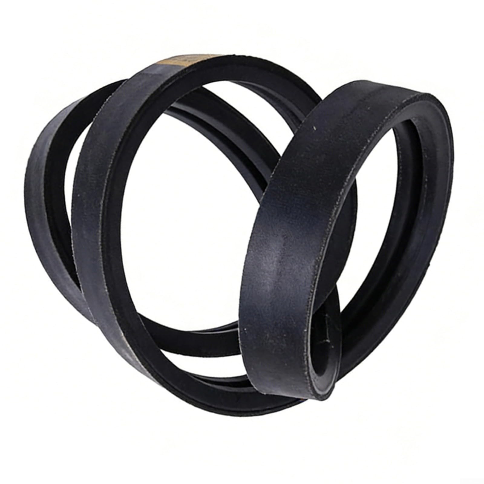 Correa de transmisión para cortacésped 265-296 154537-001 compatible con Vermeer Bc600Xl, negro, individual o paquete de 2, para mantenimiento de jardín y paisajismo al aire libre (2 piezas)