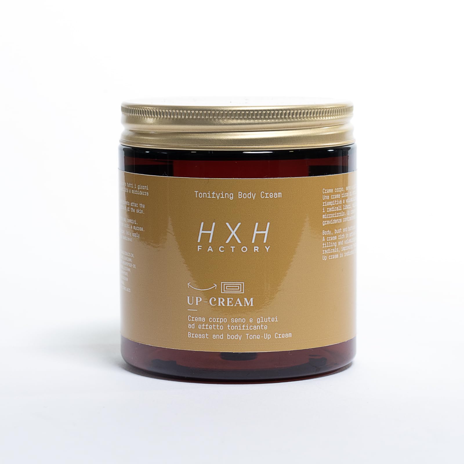 Up Cream Crema Corpo Rassodante Seno e Glutei 250ml | Effetto Tonificante e Volumizzante, Anti Smagliature, Elasticizzante, Con Peptidi, Kigelia e Burro di Karité