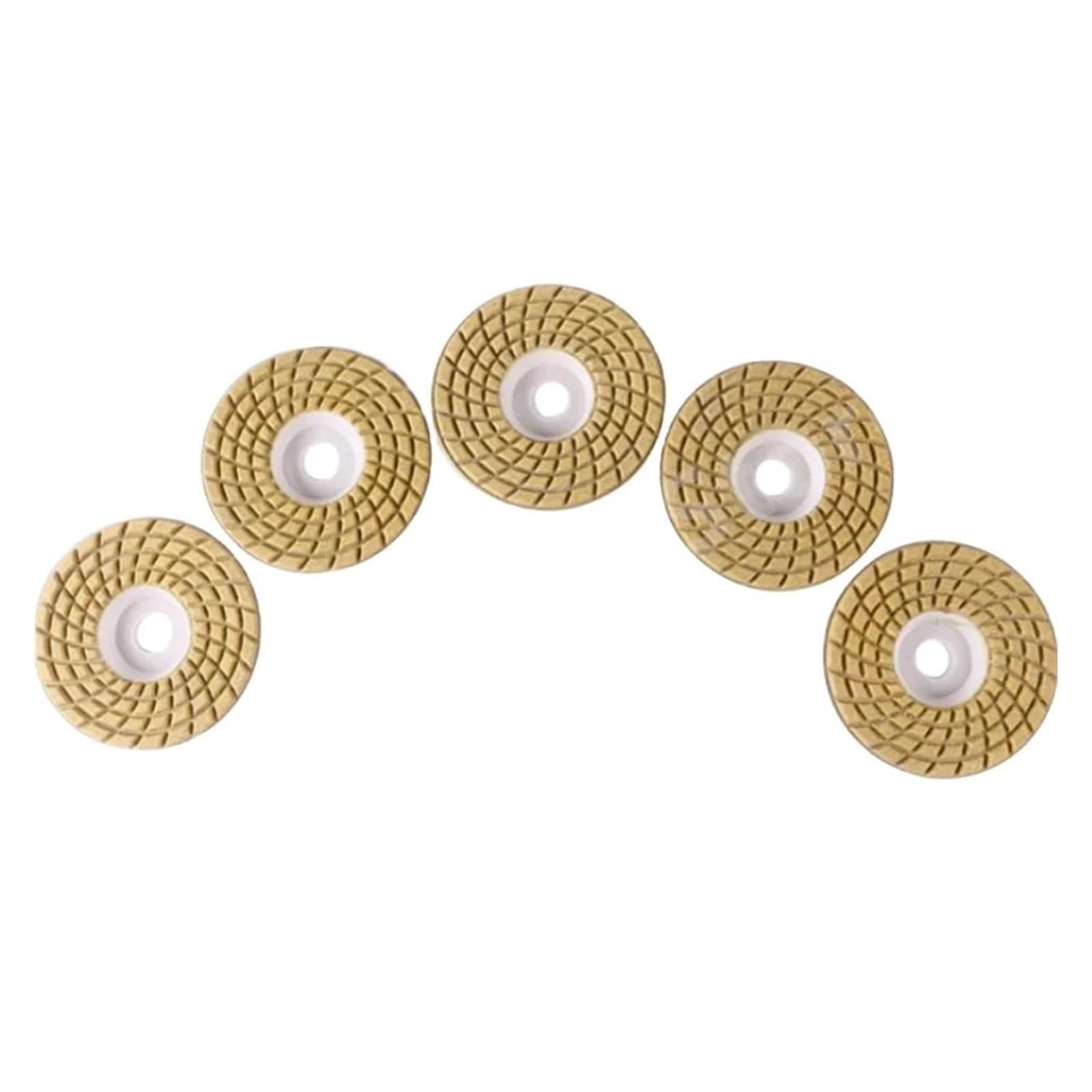 Almohadillas de Pulido de Diamante de 4 Pulgadas, 7 Unidades, para Pulido de Granito, mármol, Piedra, Herramientas de Lijado (4 Pulgadas, 100 Unidades, 7 Unidades)