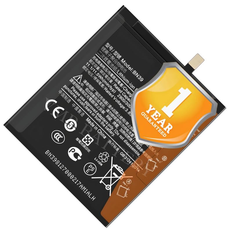 Image of Original BN39 Battery Compatible for Xiaomi Mi Play (M1901F9E) - (3000mAh) - 1 Year Warranty K7