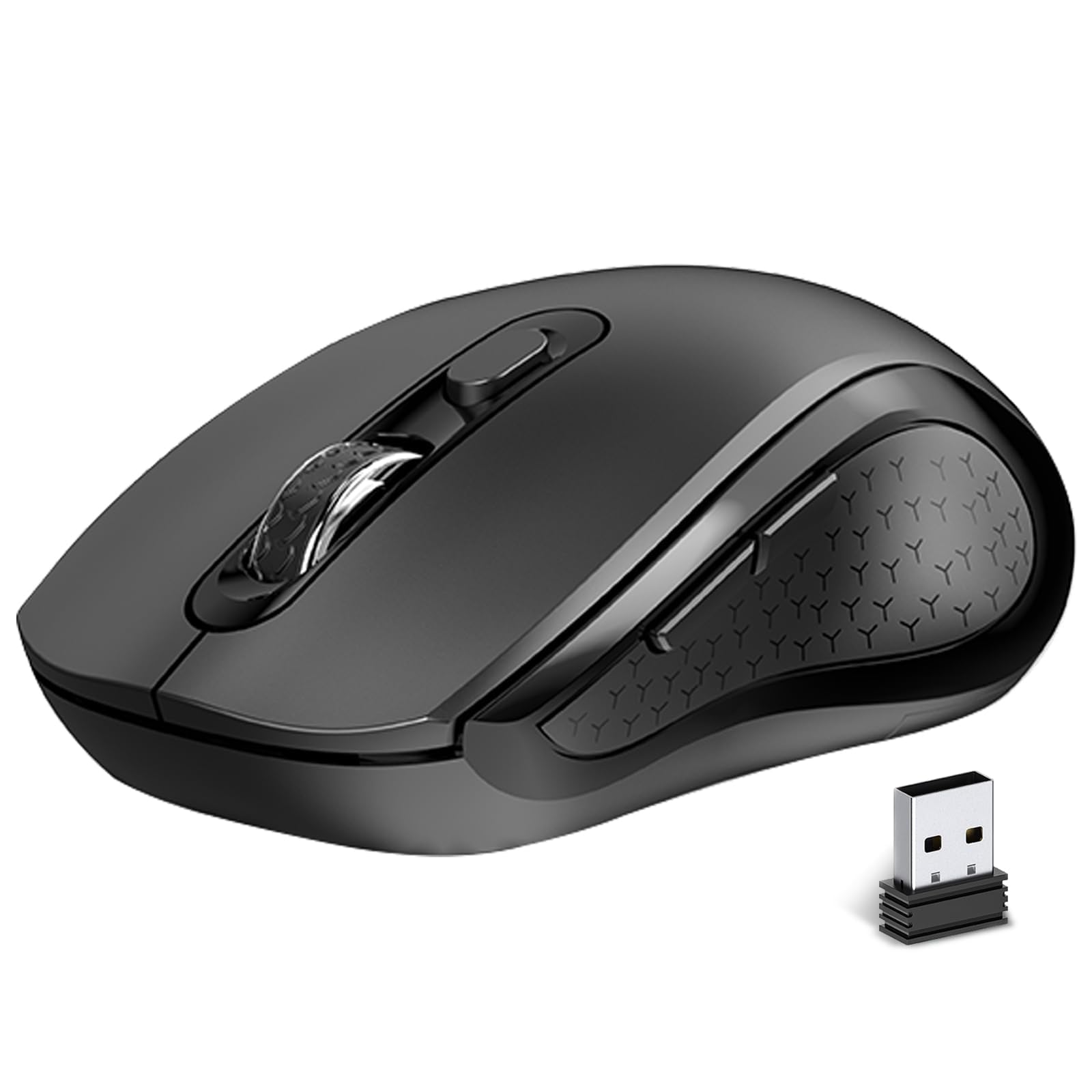 Photo 1 of ACOZYKITTEN Wireless Ergonomic Mouse - Black
