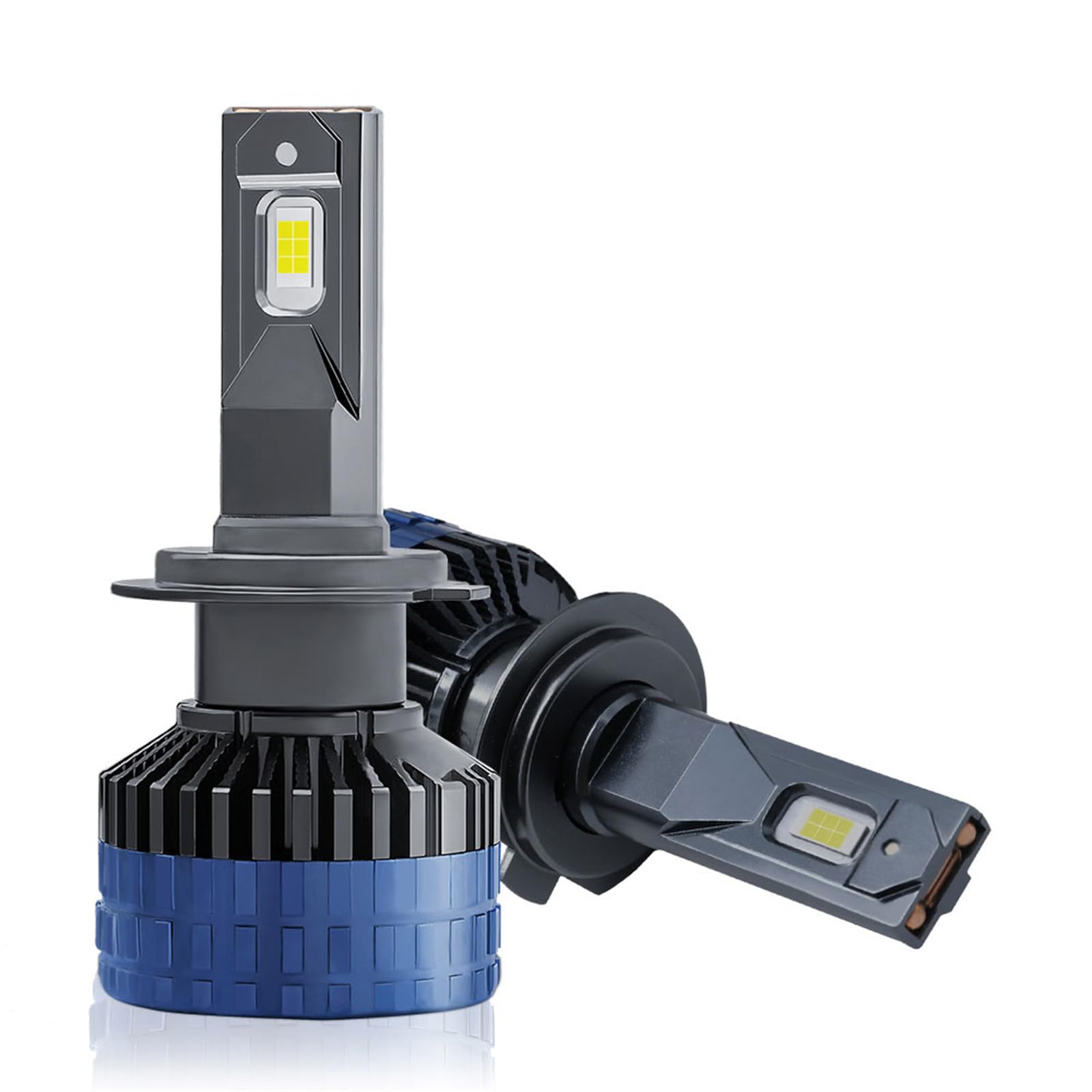 Lampadina LED, Kit di Conversione LED Super Luminoso 6000K Bianco Freddo IP68 Impermeabile, Confezione da 2,H7
