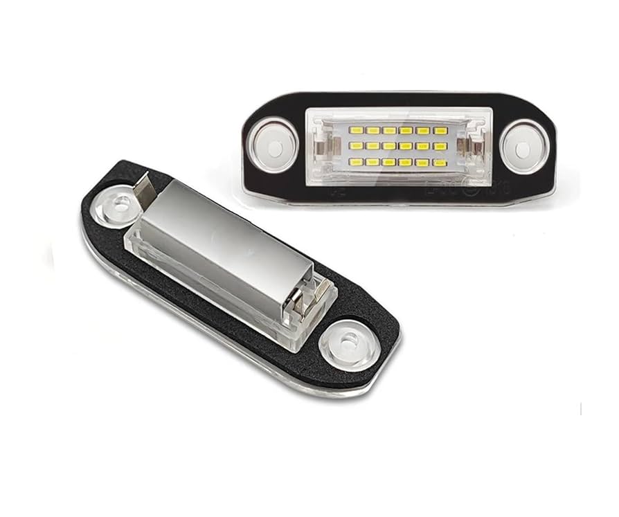 Amazon | 車用ライセンスランプ 2個のホワイト LED ライト