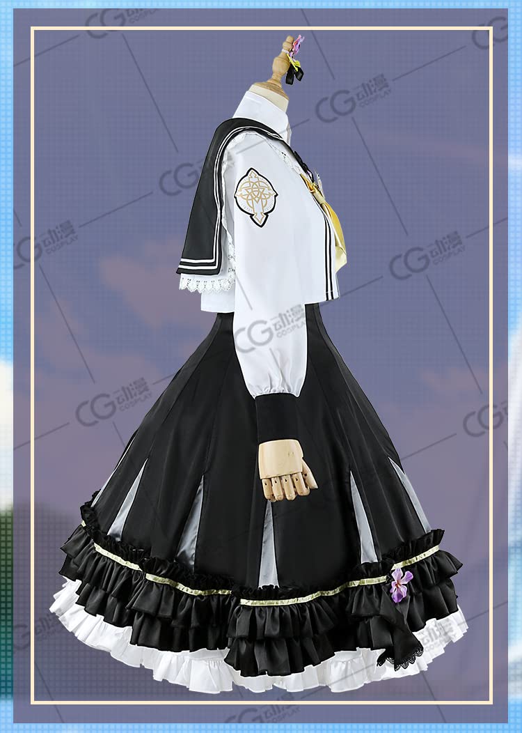 Amazon.co.jp: ブルーアーカイブ 白洲アズサ コスプレ衣裝＋翼＋