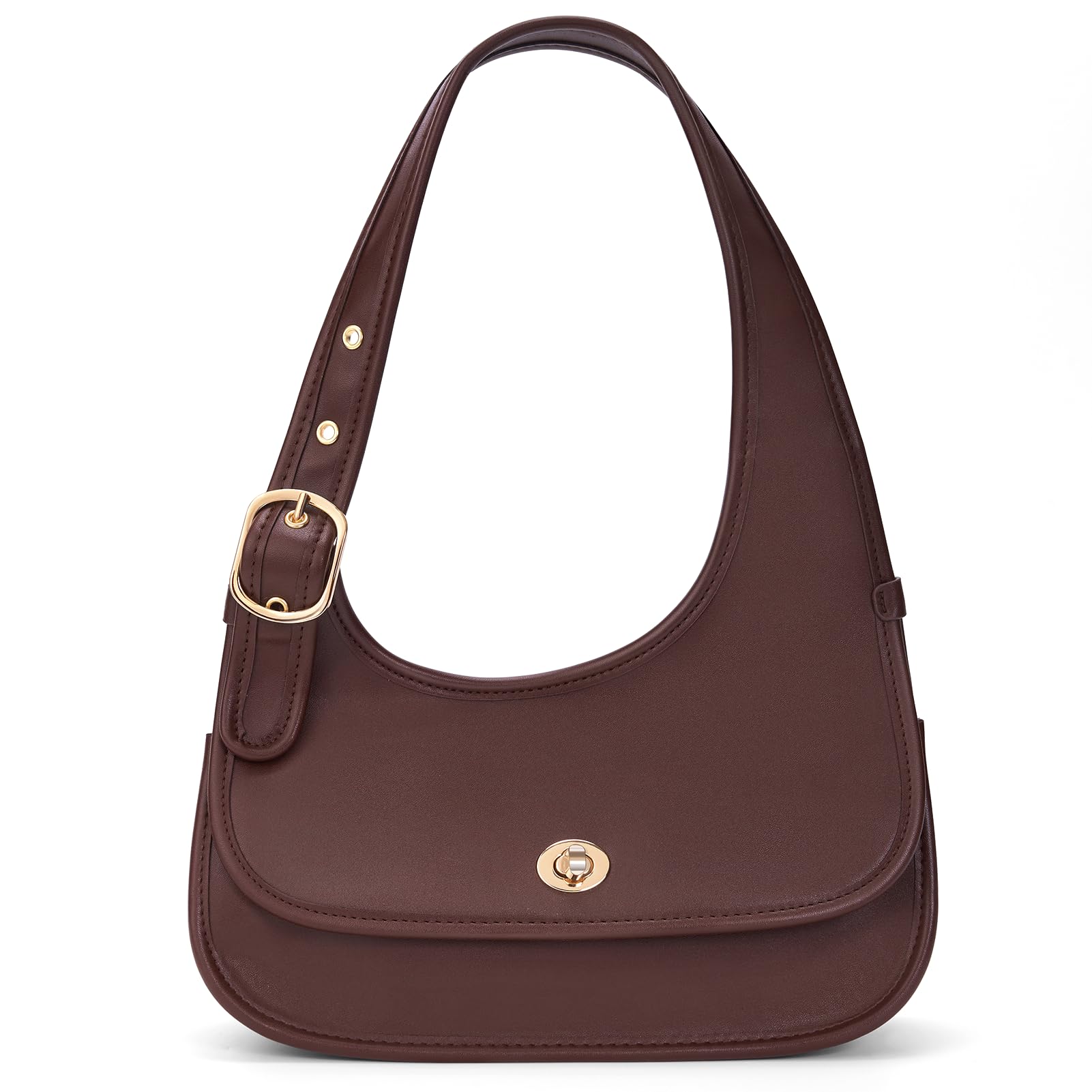 Shoulder Bag Purse for Women Crescent Bag Faux Leather Shoulder Handbags Trendy Cashin Carry Everyday Bag