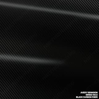 Avery SW900-194-X BLACK CARBON FIBER 5ft x 1ft (5 Sq/ft) Supreme Vinyl Car Wrap Film - coolthings.us