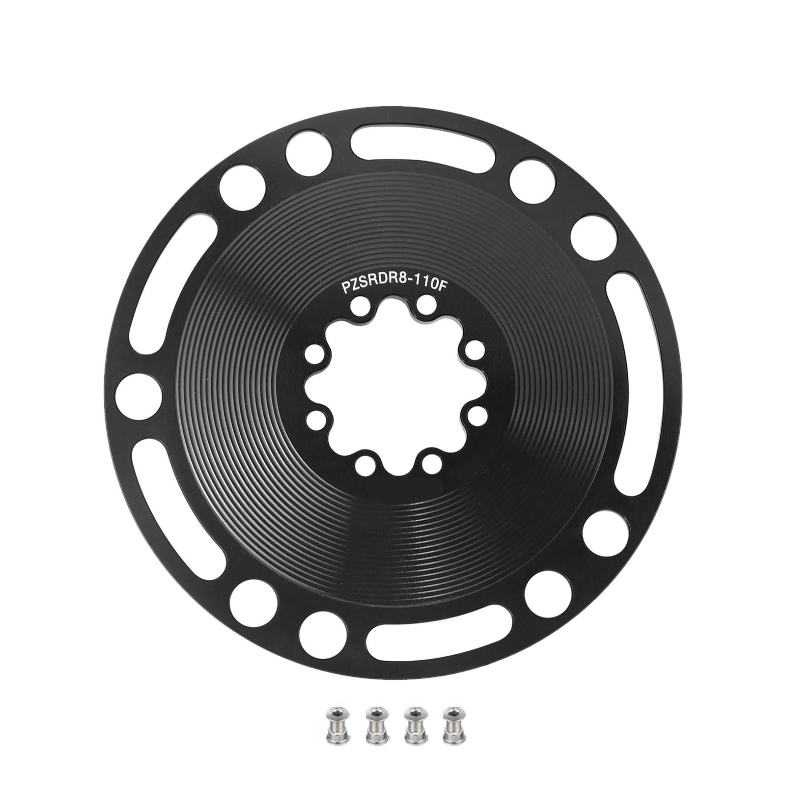 CAZSTYK Round Hole Mountain Bike Crankset Road Folded Crankset Tapers for Long Distances Cycling Ergonomic Square Hole Chainwhe