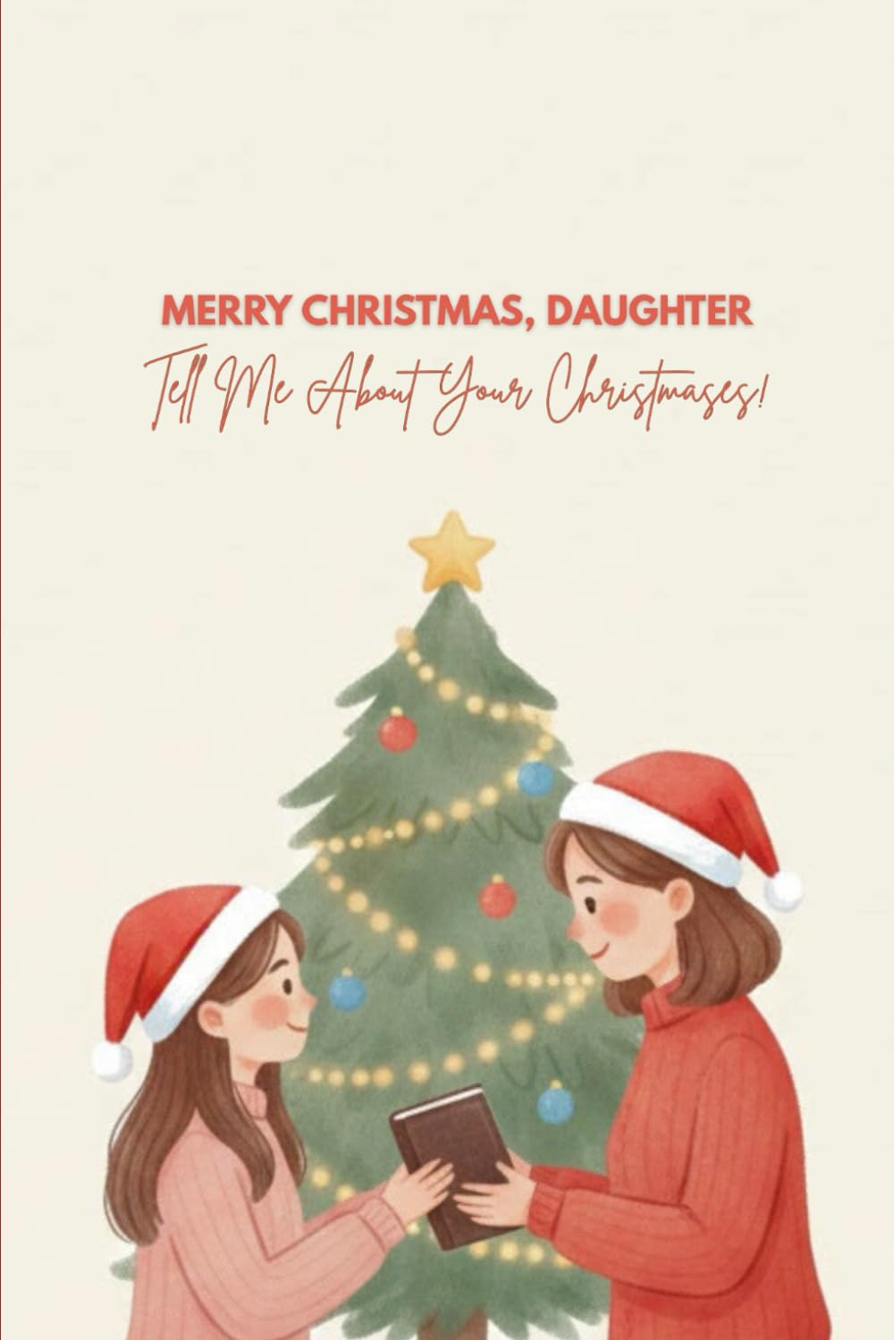 Merry Christmas, Daughter — Tell Me About Your Christmases: A Guided Christmas Memory Book From Your Loving Mom