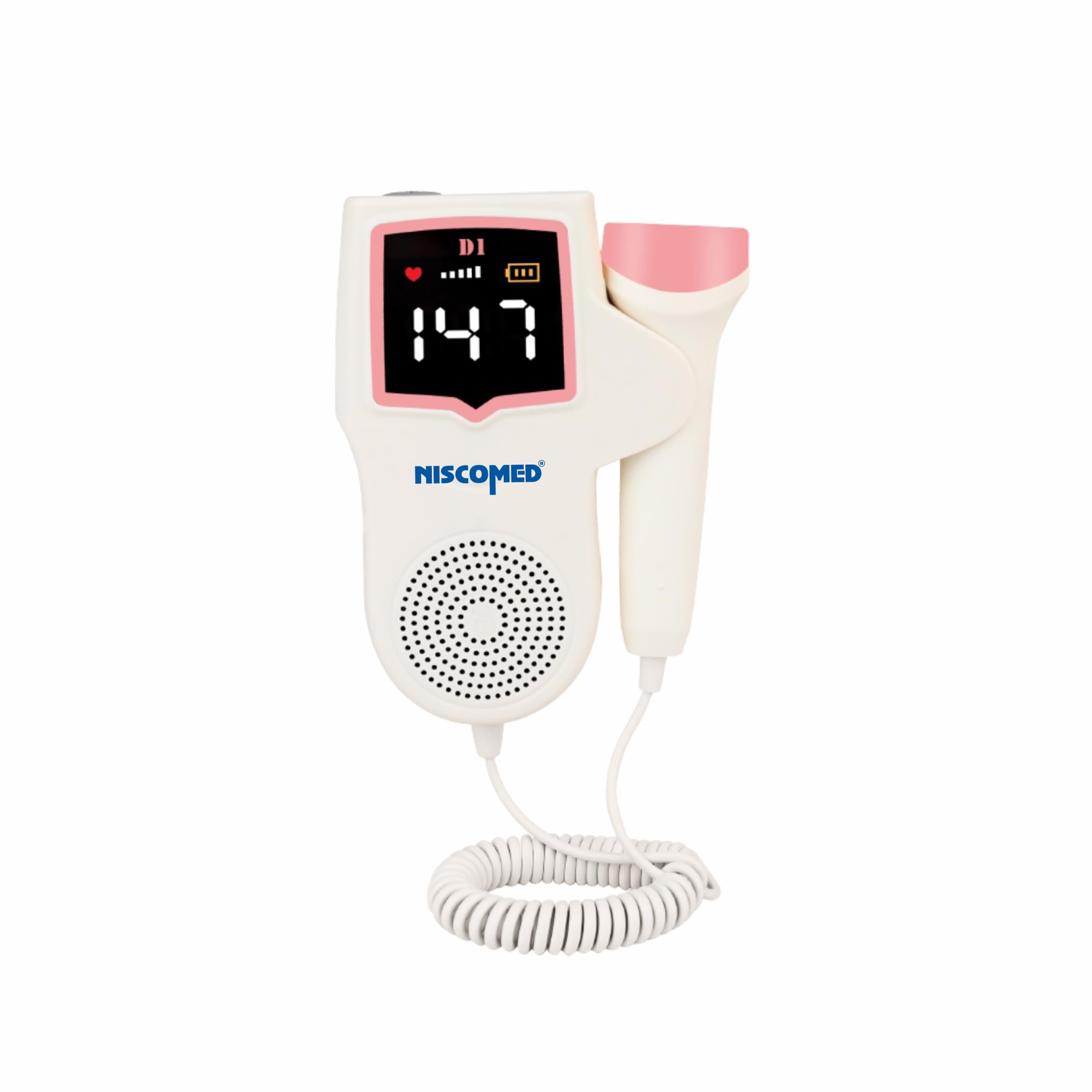 NISCOMED ND-106 White Fetal Doppler