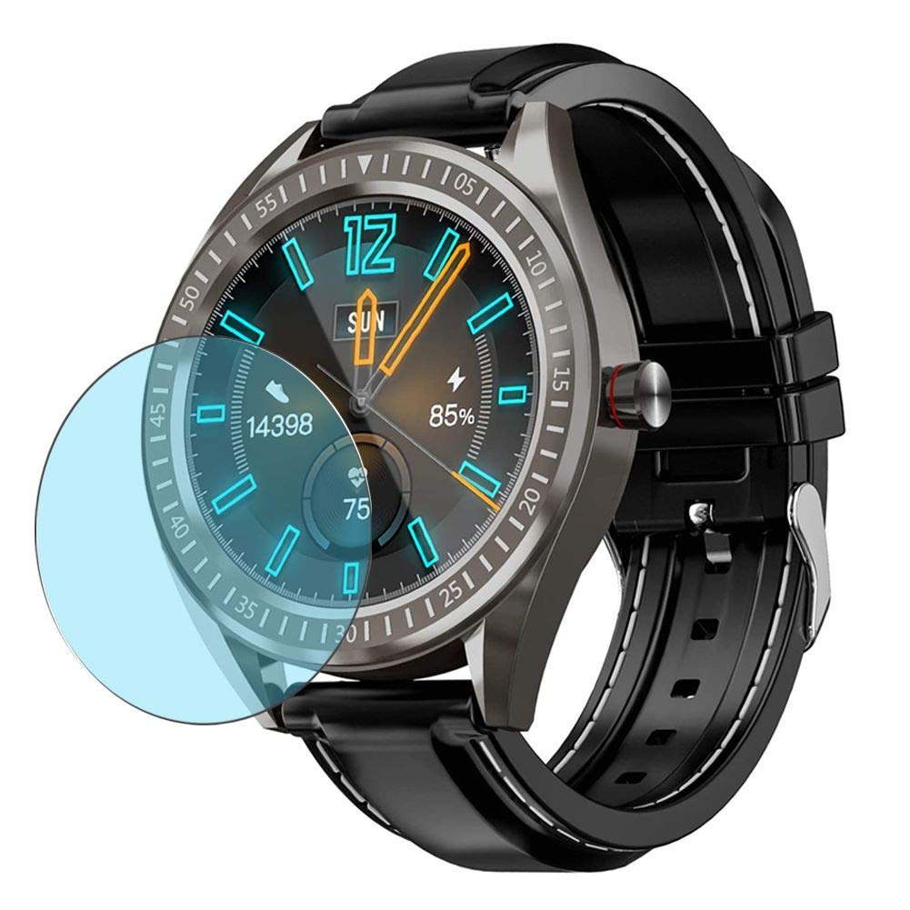 Vaxson3-Pack Anti Blue Light Screen Protector, compatible with Zagzog SN82 Smartwatch smart watch, Blue Light Blocking Film TPU Guard [ NOT Tempered Glass ]