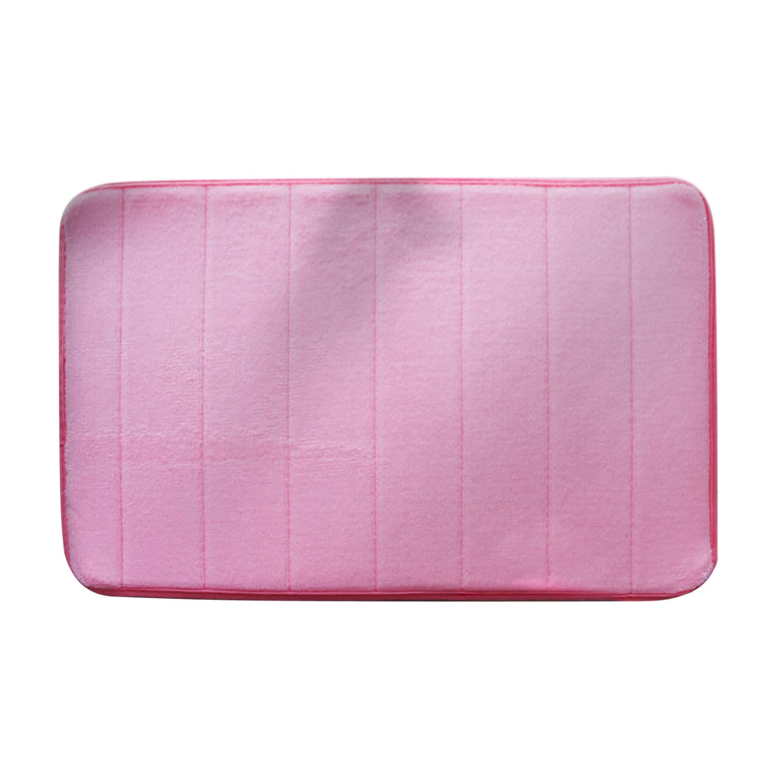 Generic Memory Foam Bath Mat Rug Ultra Soft Non-Slip Bathroom Rugs Comfortable Embossed Super Water Absorption Machine Wash