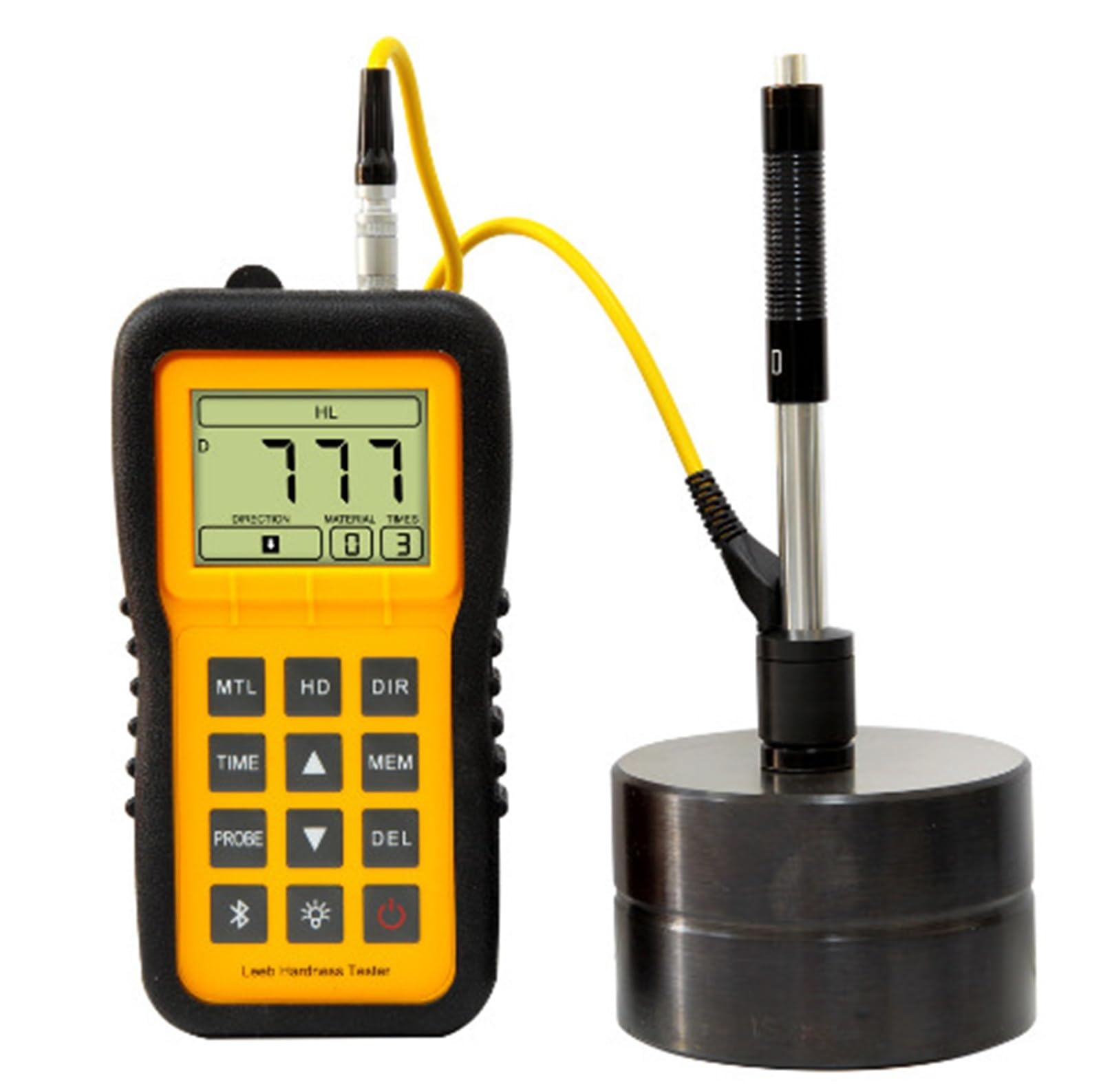 Hardness Tester, Portable Hardness Tester Meter Convenient Rebound Hardness Testers