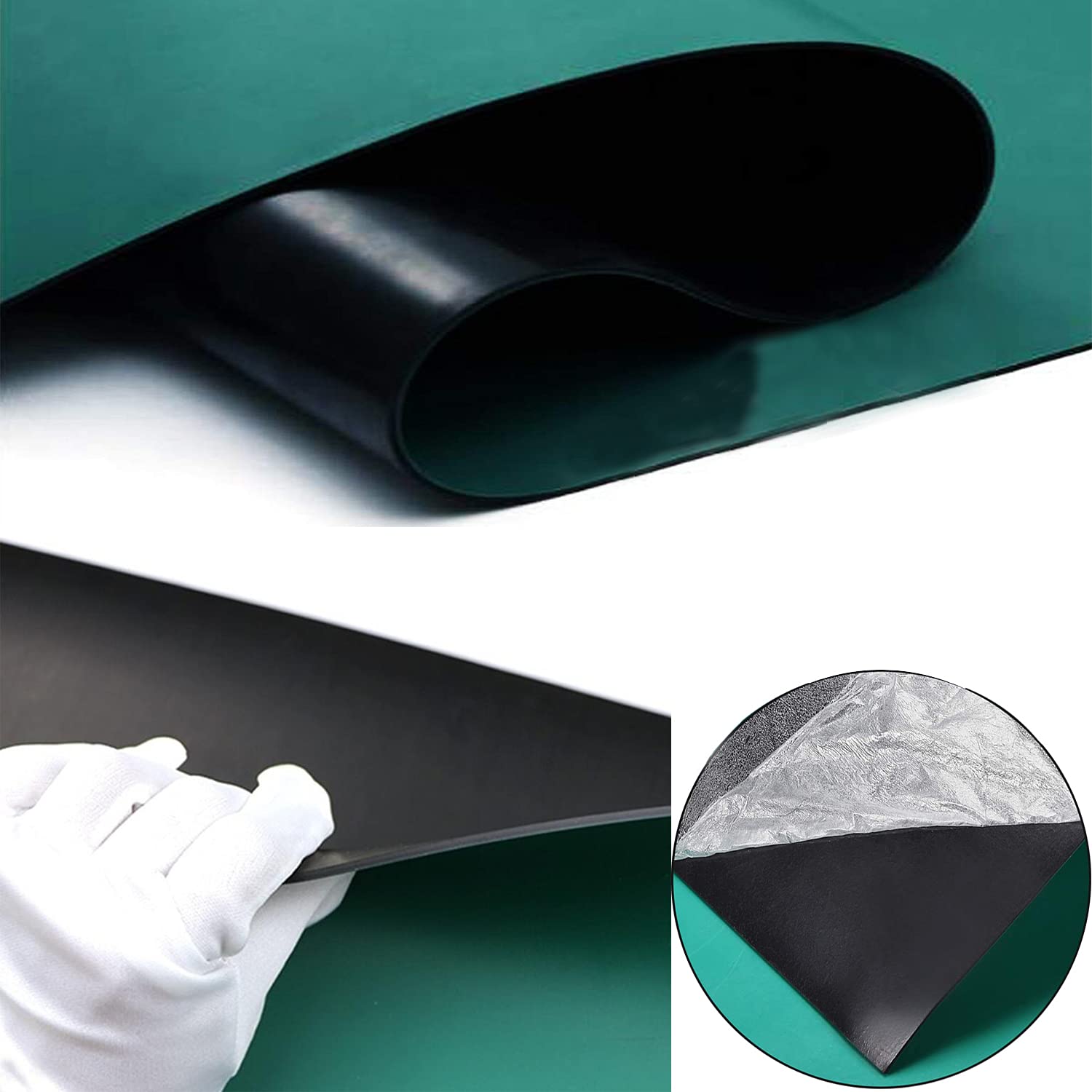 Desk Pad Mat ESD High Temperature Rubber Table Mat, X 118